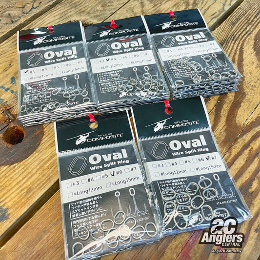 Oval Wire Split Ring