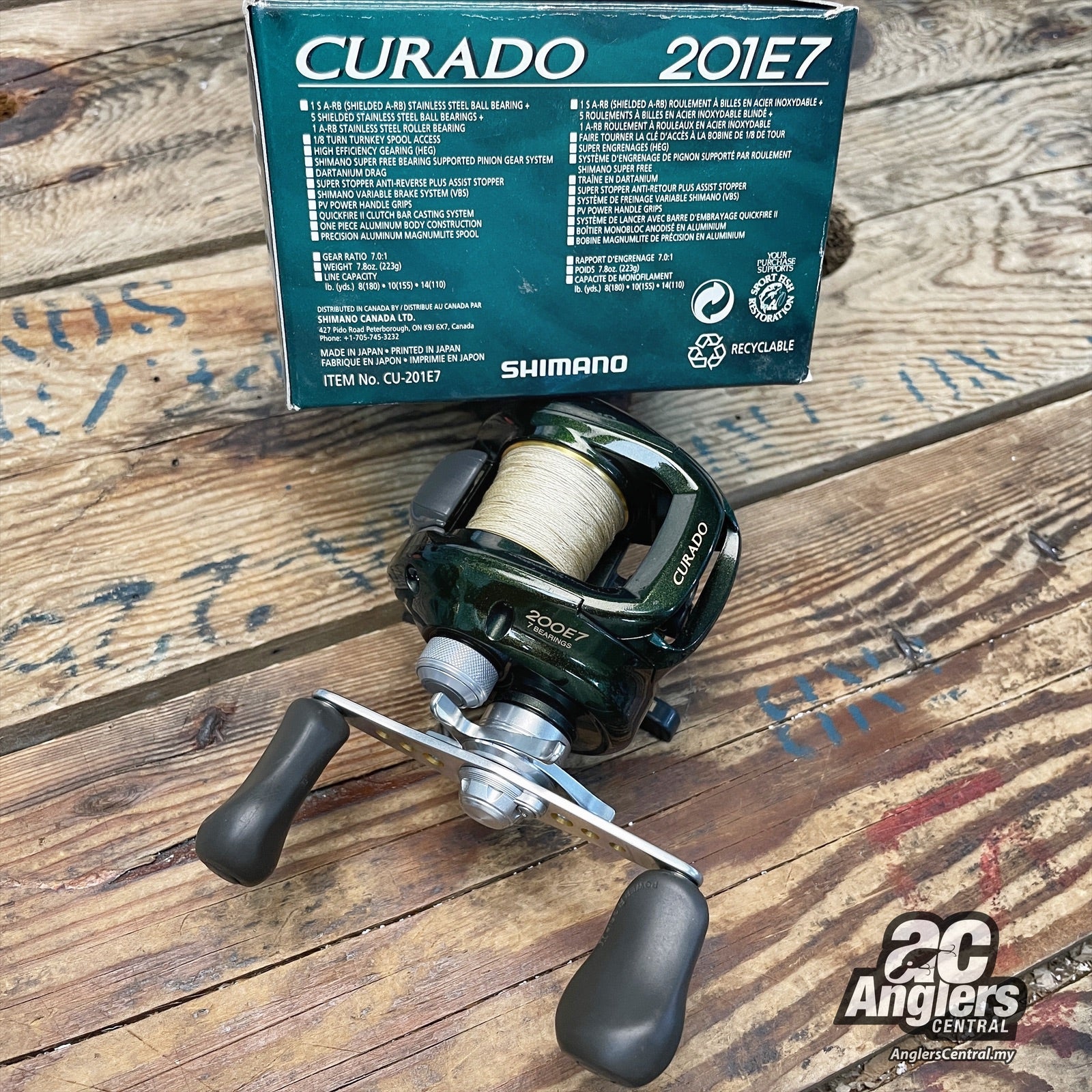 shimano curado 200e7 user manual 2008 Curado 200E7 (USED, 9.5/10) – Anglers Central