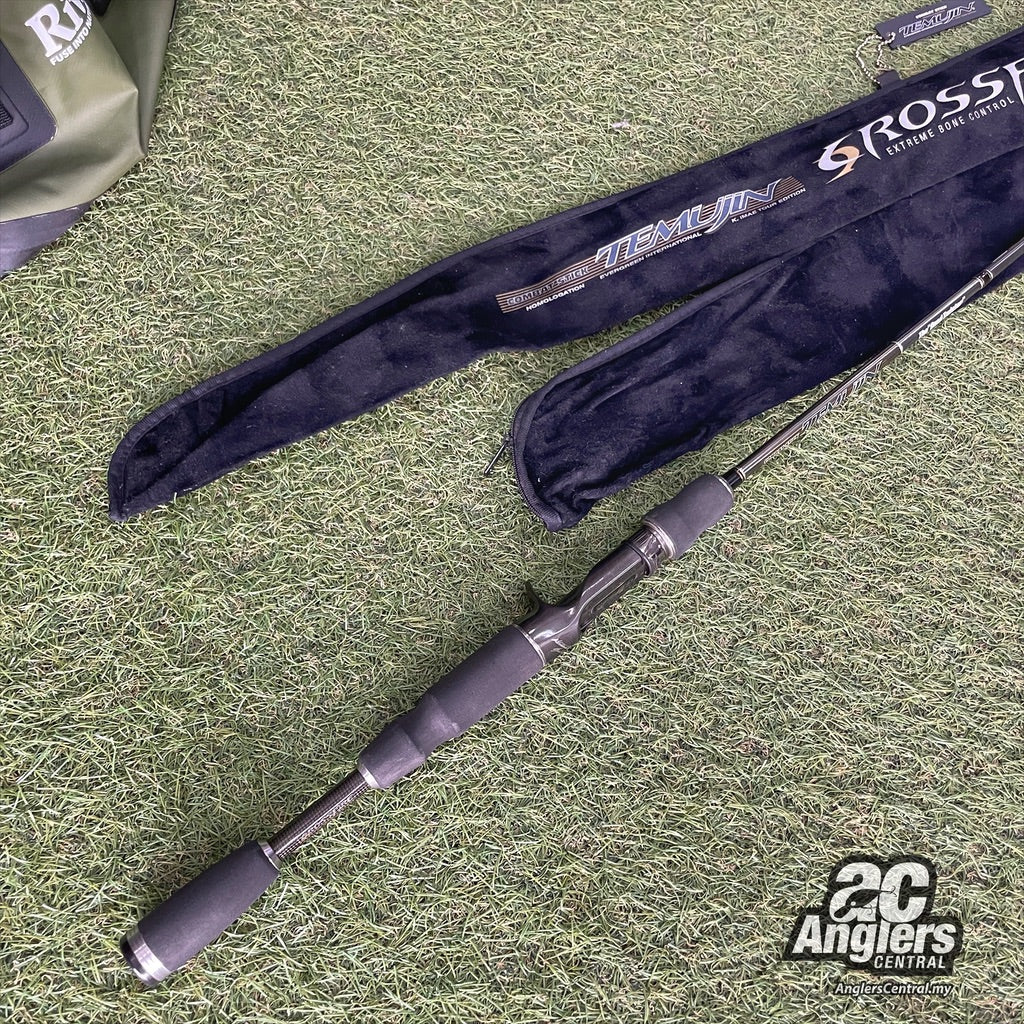 Temujin The Quad Twister TXFC-66L 5-12lb (USED, 9/10) with rod sleeve/bag