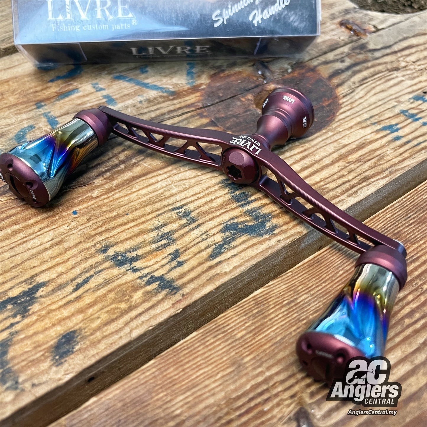 Wing Double 100mm Daiwa Blast Red