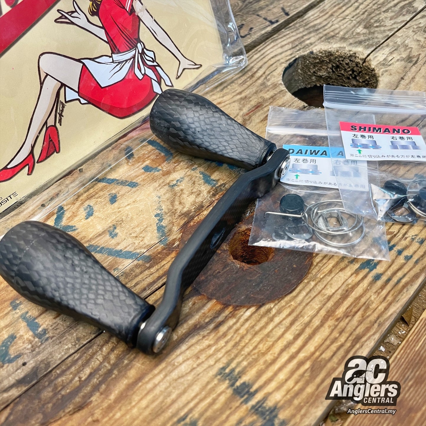 RC-SC EX 88 Yugo Yamada Carbon Handles/Knobs (RECOND, -M8R)