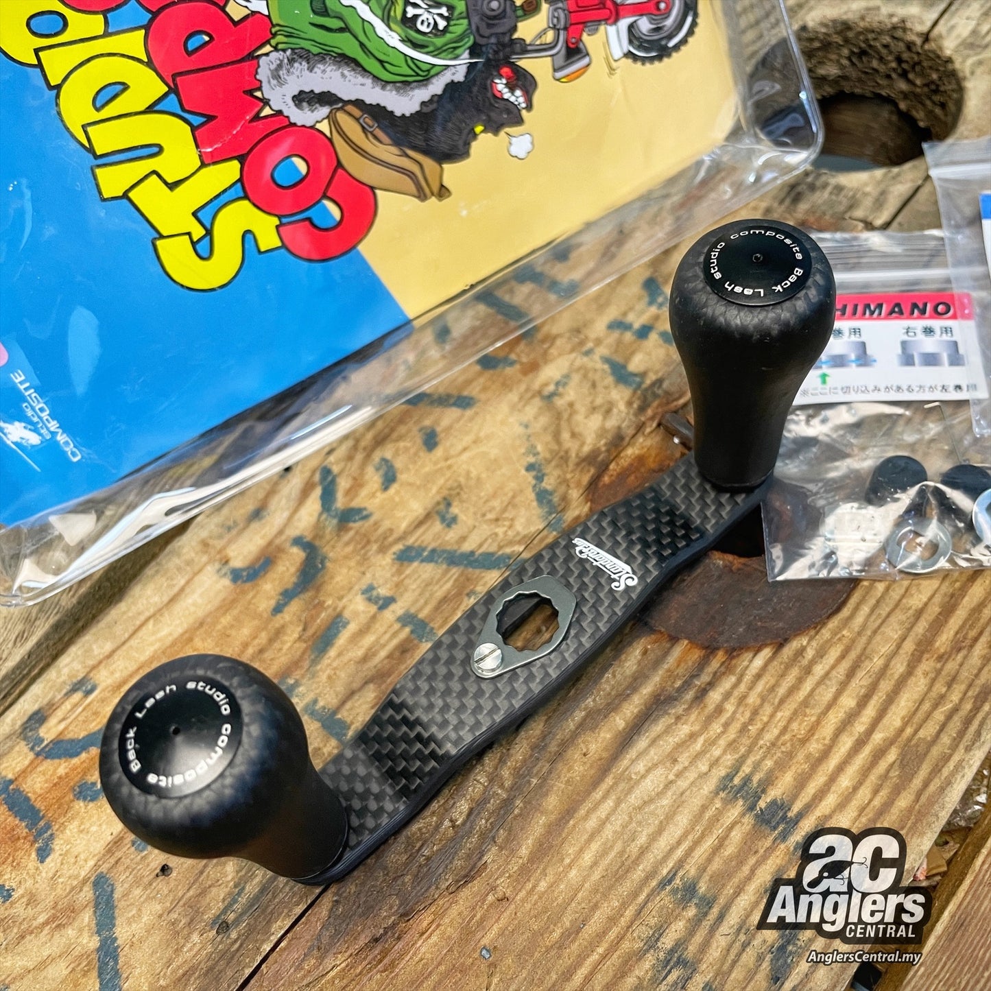 RC-SC EX 102 BackLash Carbon Handles/Knobs L24 (RECOND)