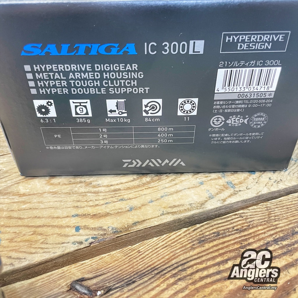2021 Saltiga IC 300L (UNUSED, open box, warranty starts 21/4/22)