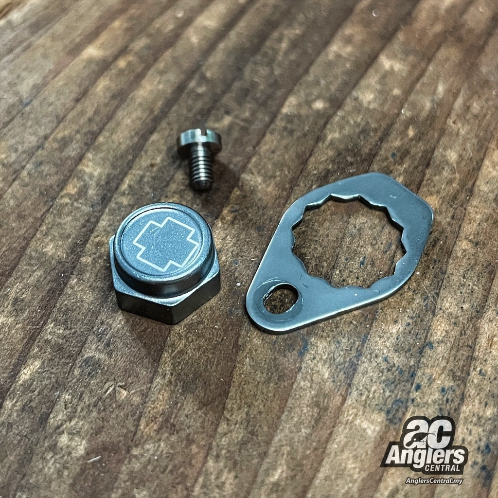 Handle Lock Nut Set (USED, M8R, gunmetal)