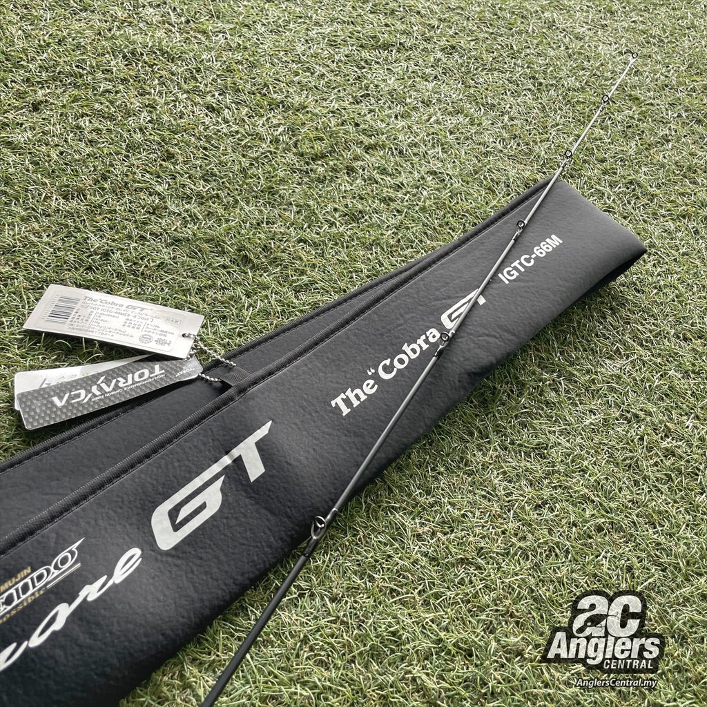 Kaleido The Cobra GT IGTC-66M 8-16lb (USED, 9/10) with rod bag/sleeve