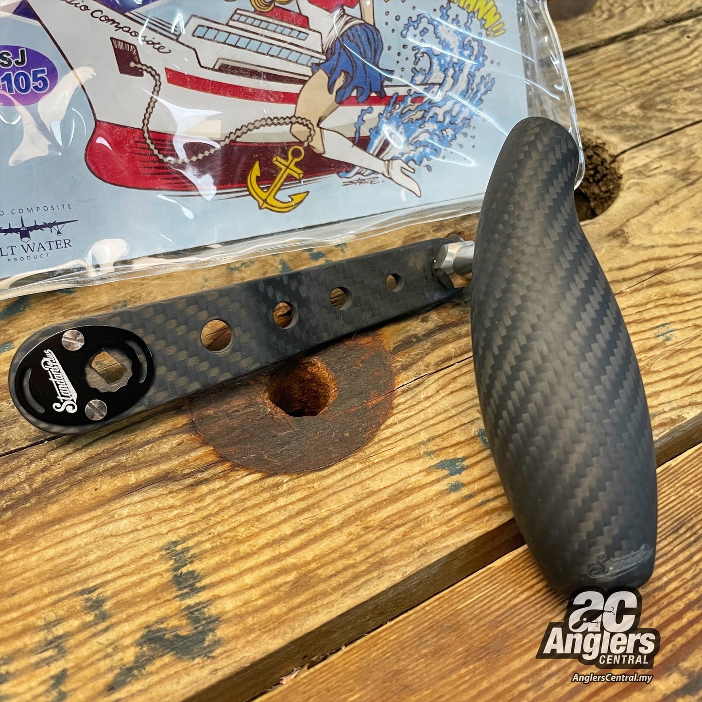 RC-SJ Carbon Jigging Handle