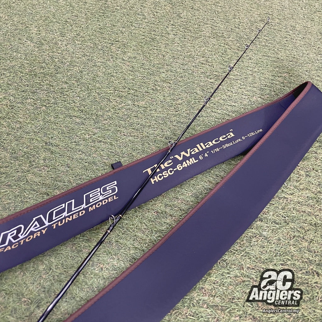 Heracles The Wallacea HCSC-64ML 6-12lb (USED, like new) with rod sleeve/bag