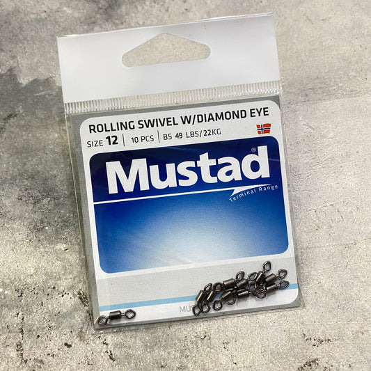 Rolling Swivel with Diamond Eye (MA025-BN)