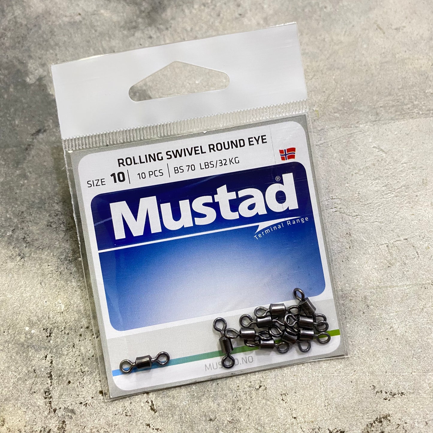 Rolling Swivel Round Eye (MA035-BN)