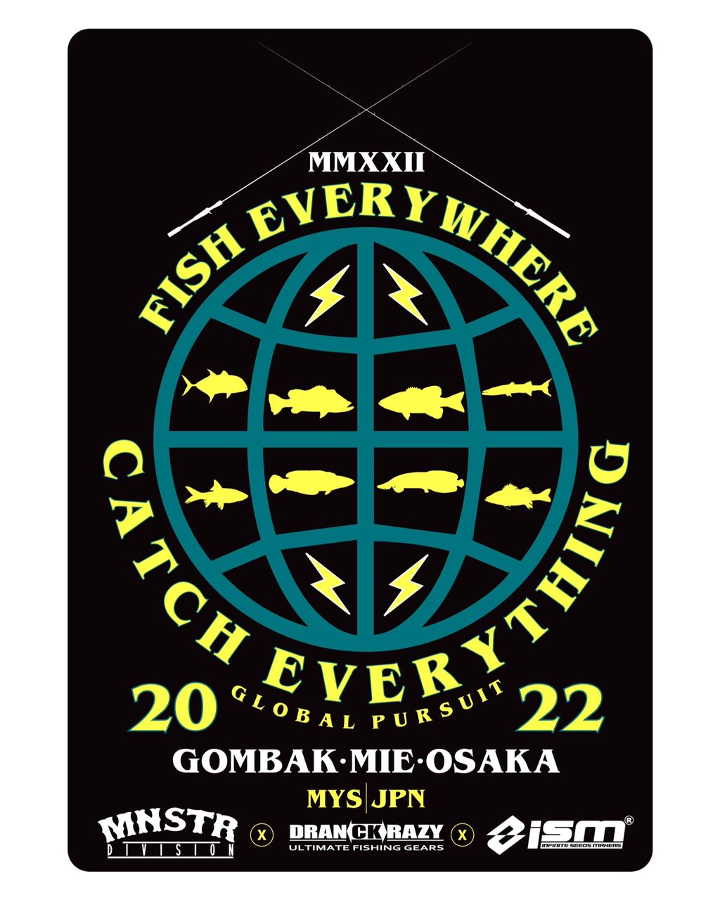 Fish Everywhere Catch Everything cotton t-shirt