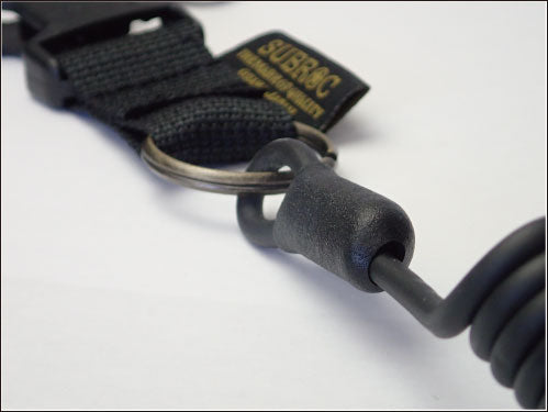 Spiral Leash Cord Long Tan