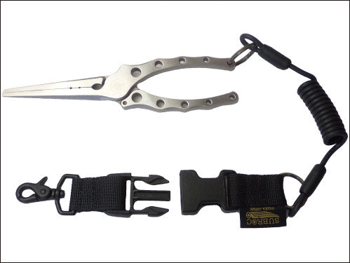 Spiral Leash Cord Short Black