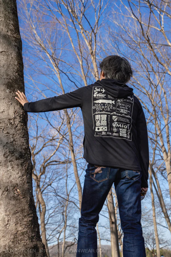 Brand logo hoodie [Cotton-like, moisture-wicking and quick-drying]