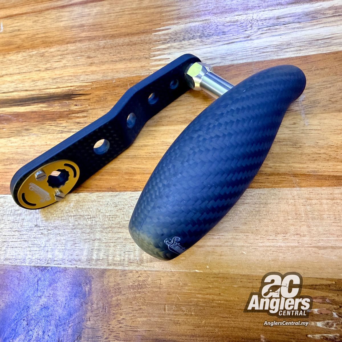 RC-SJ 85-95mm Carbon Jigging Handle (M8) (USED, like new)
