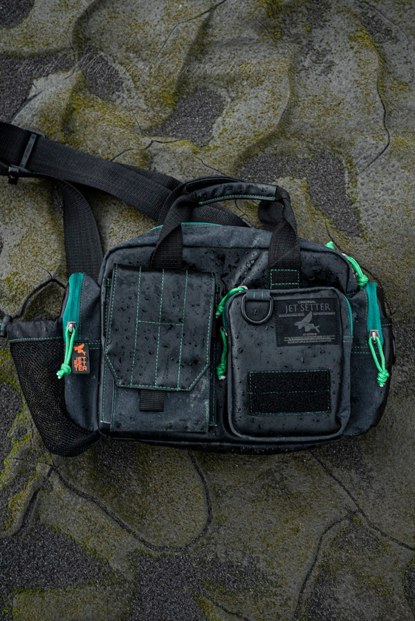 Military Shoulder Matrix (Vegan Leather x Military Tent)