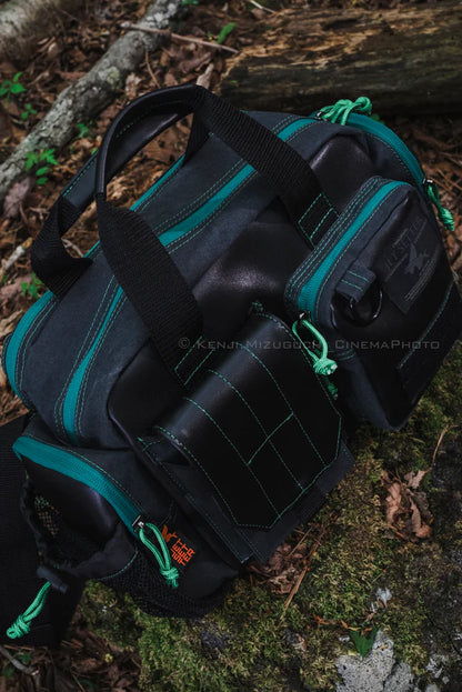 Military Shoulder Matrix (Vegan Leather x Military Tent)