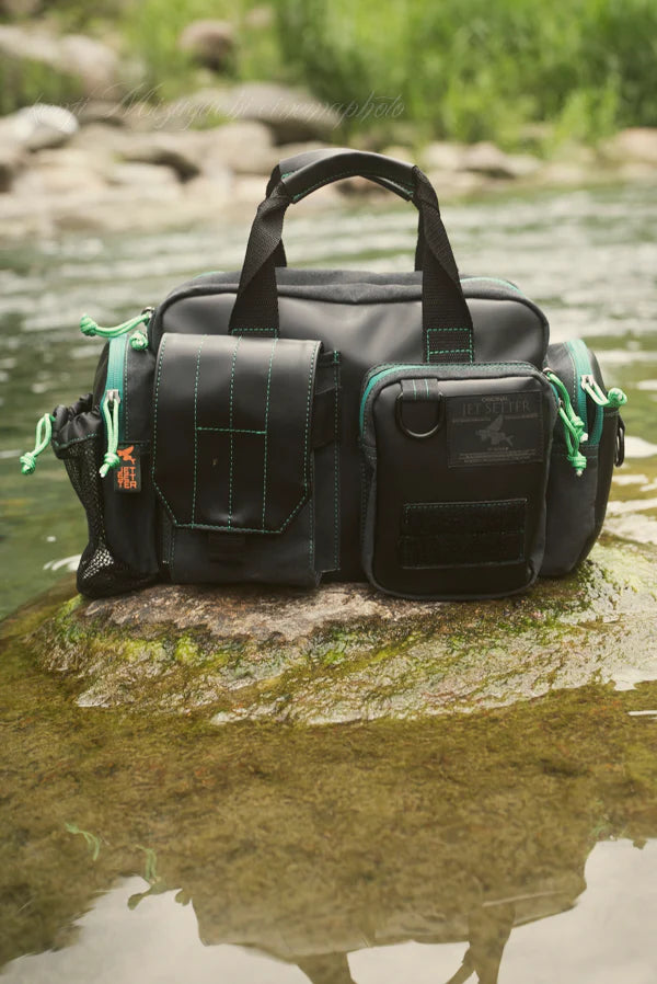 Military Shoulder Matrix (Vegan Leather x Military Tent)