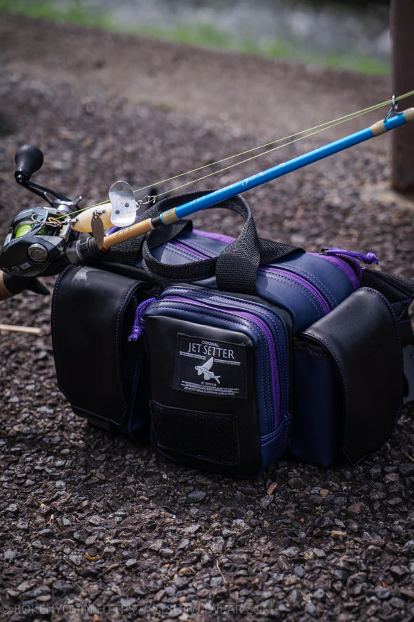 Military Shoulder Bag - Minimalist "Violet"