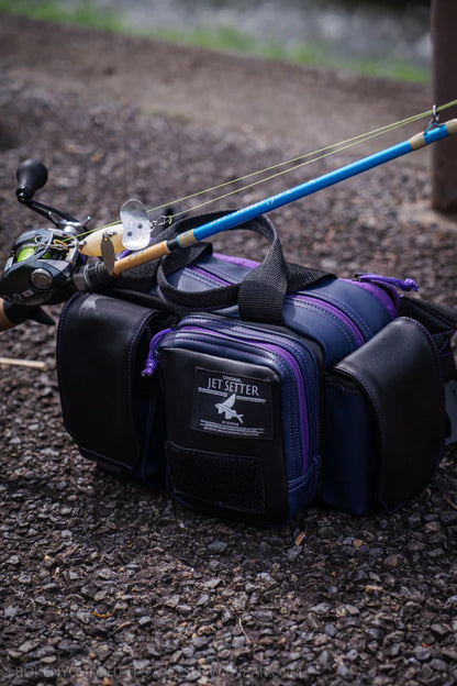 Military Shoulder Bag - Minimalist "Violet"