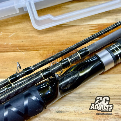 Black Serpent BS-C664MH-TR (USED, 9/10) with rod sleeve, meiho case)