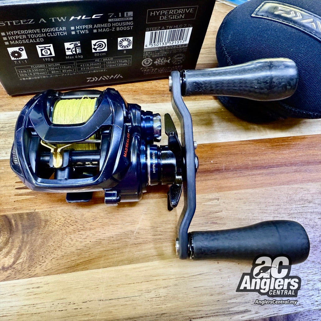 21 Steez A TW HLC 7.1L (USED, 8.5/10) with box, S+ handles