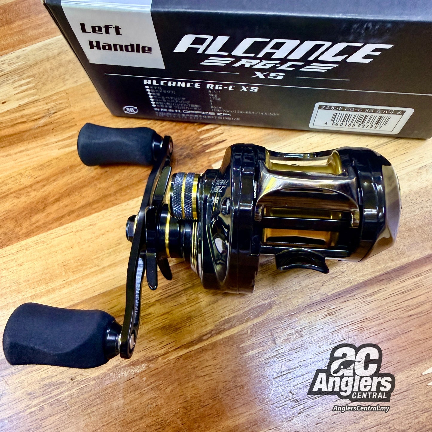 Alcance RG-C XS Left reel (USED, 9/10) complete box set