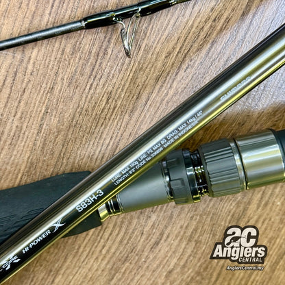 Ocea Plugger Full Throttle S83H-3 (3 Piece) (USED, 9/10) with rod bag/sleeve.