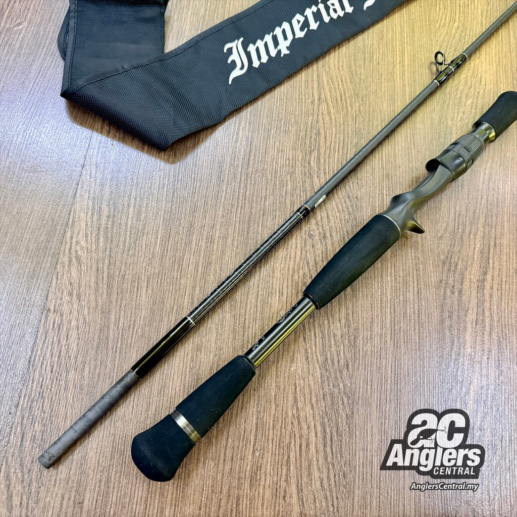 Senses Imperial Jade Ironman Expedition Arms IJ-63ML PE1-3 (USED, 9/10) with rod bag/sleeve