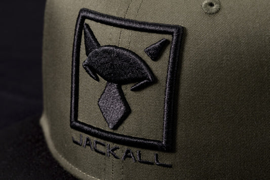 Water repellent flat bill cap