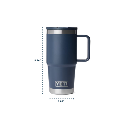Rambler® 20 OZ Travel Straw Mug With Color-matched Straw Lid