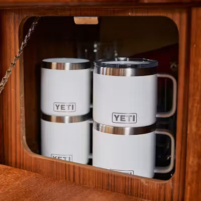 Rambler® 10 oz Stackable Mug  with Durasip™ Ceramic Lining