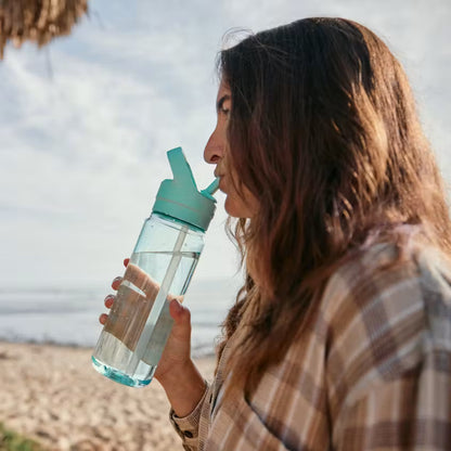 Yonder® 750 mL / 25 oz Water Bottle w Color-Matched Straw Cap