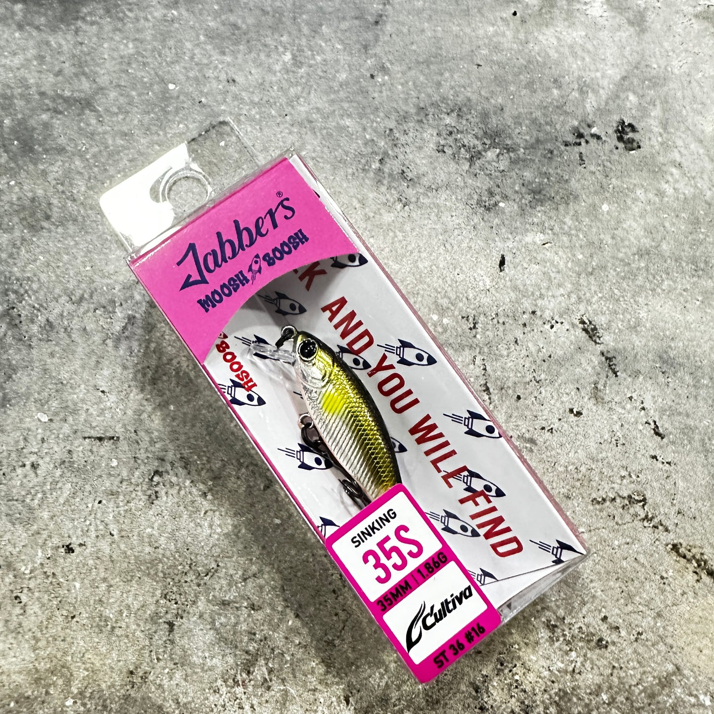 Moosh Boosh Sinking Minnow 35S