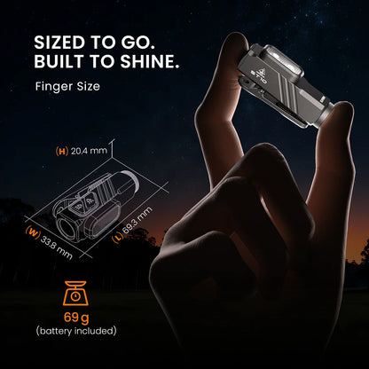 ST10 Clip-on Mini Flashlight