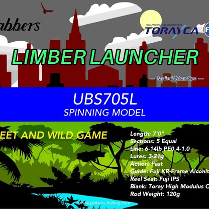 UBS-702L Urban Beats Limber Launcher SP (6-14lb)