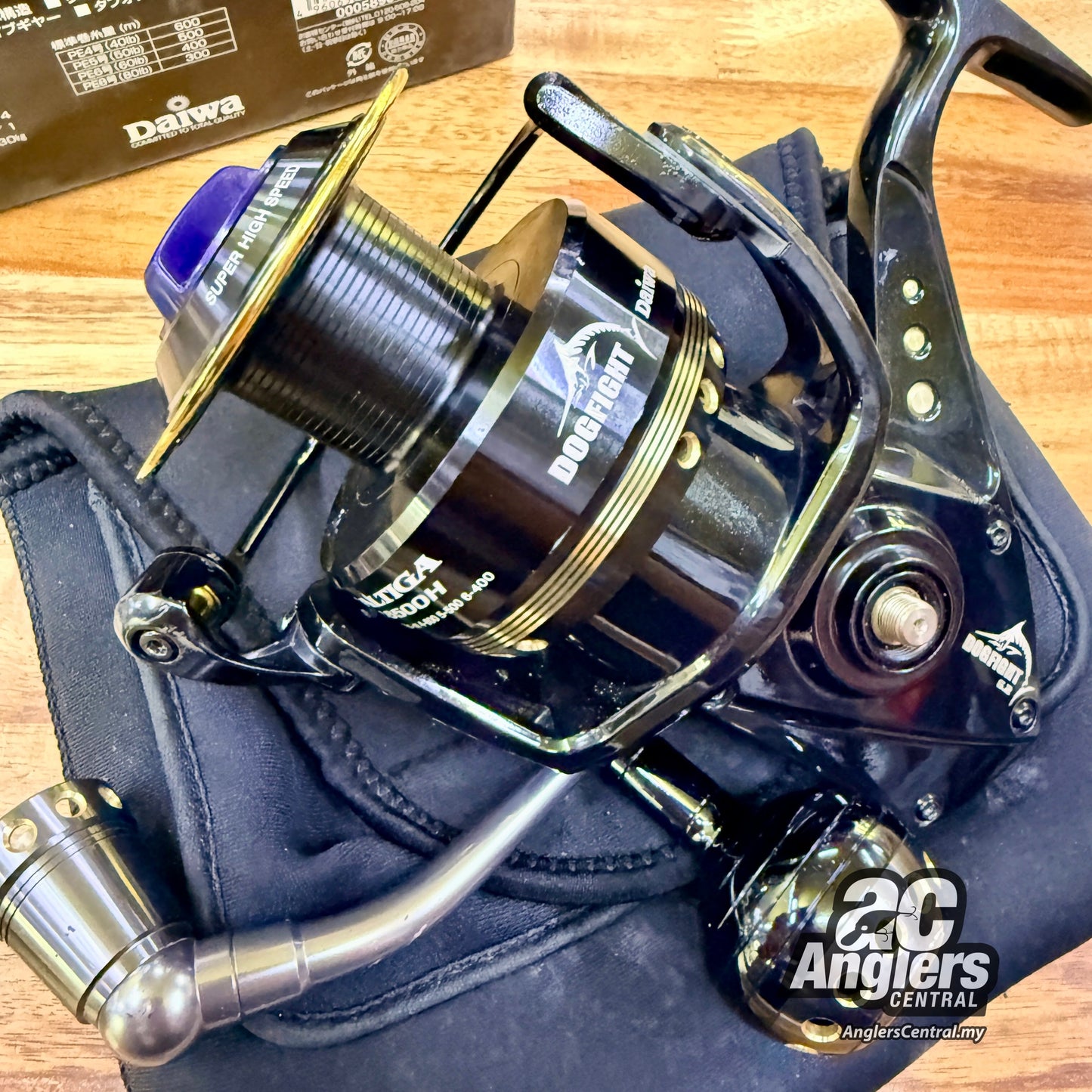 2006 Saltiga Z6500H Dogfight (USED, 8.5/10) complete box set (spare spool option)