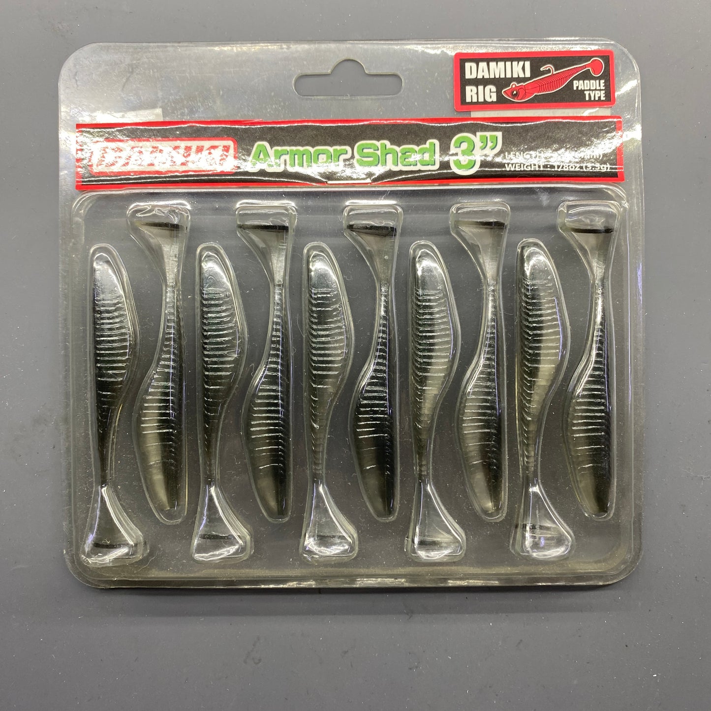 Damiki Armour Shad Paddle 3 inch