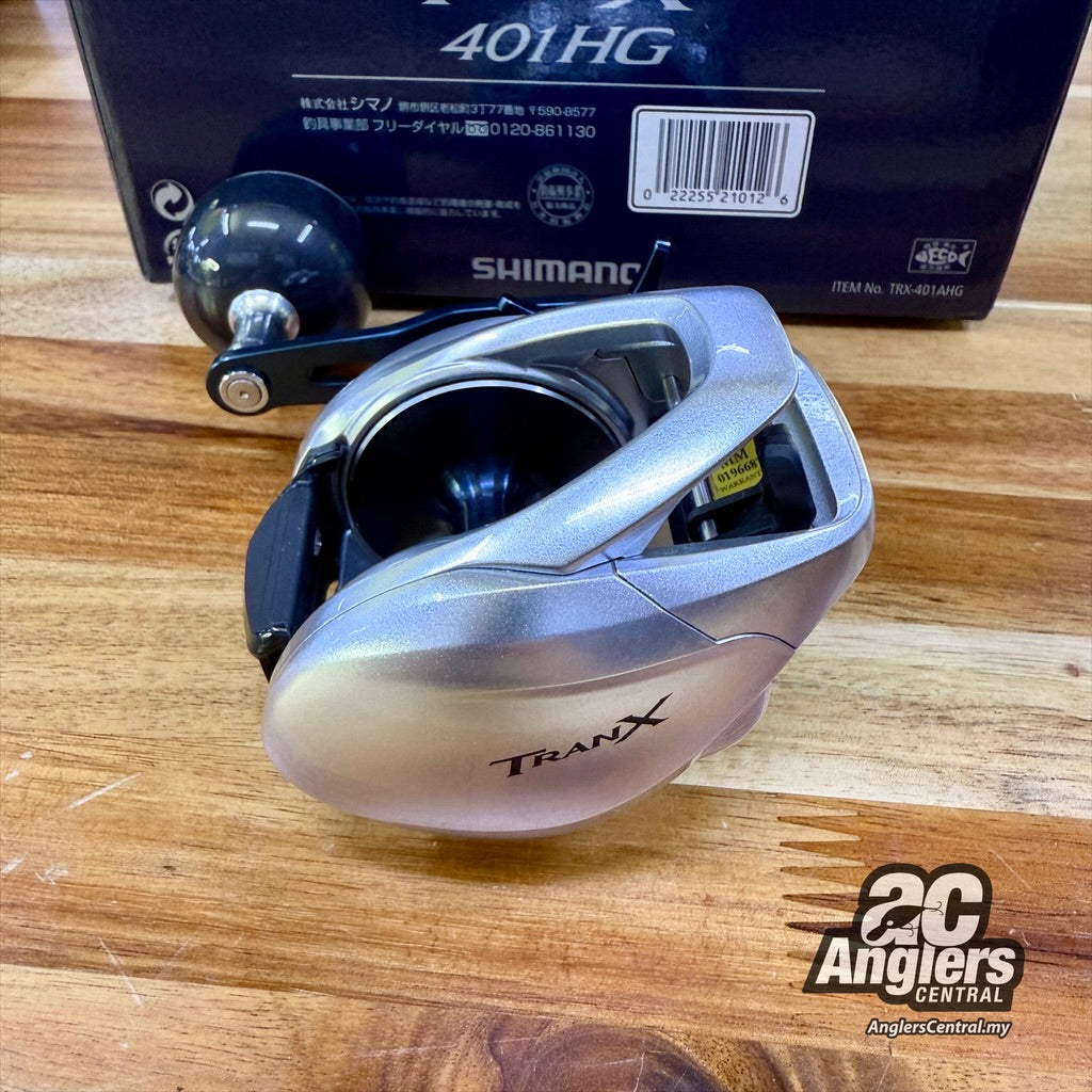 2017 Tranx 401HG (USED, like new) complete box papers – Anglers