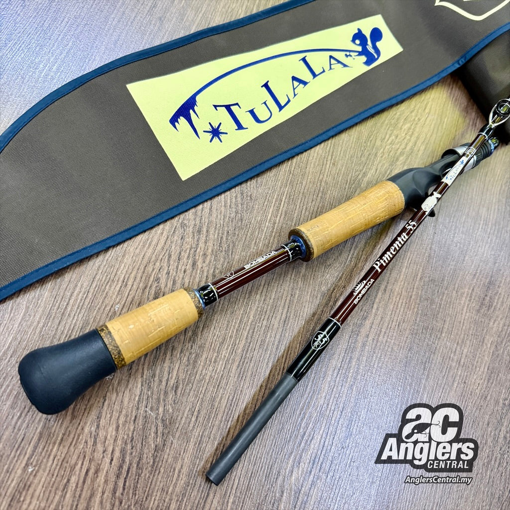 Pimenta PC55 PE#8 (USED, 9.5/10) with rod bag/sleeve