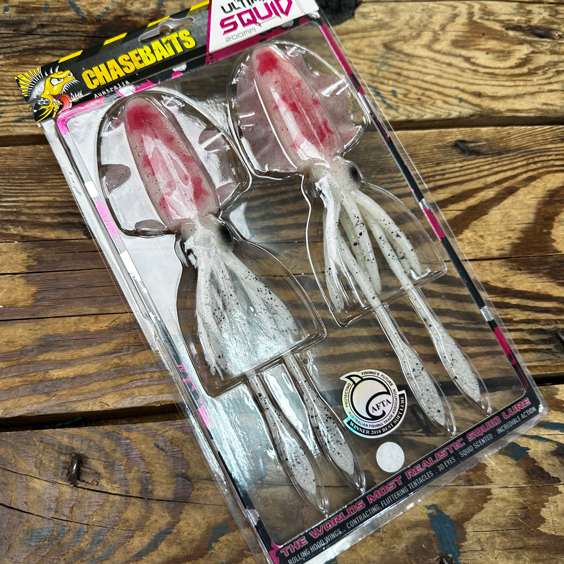 chasebaits the ultimate squid fishing lure Chasebaits Squid (Clearance) – Anglers Central