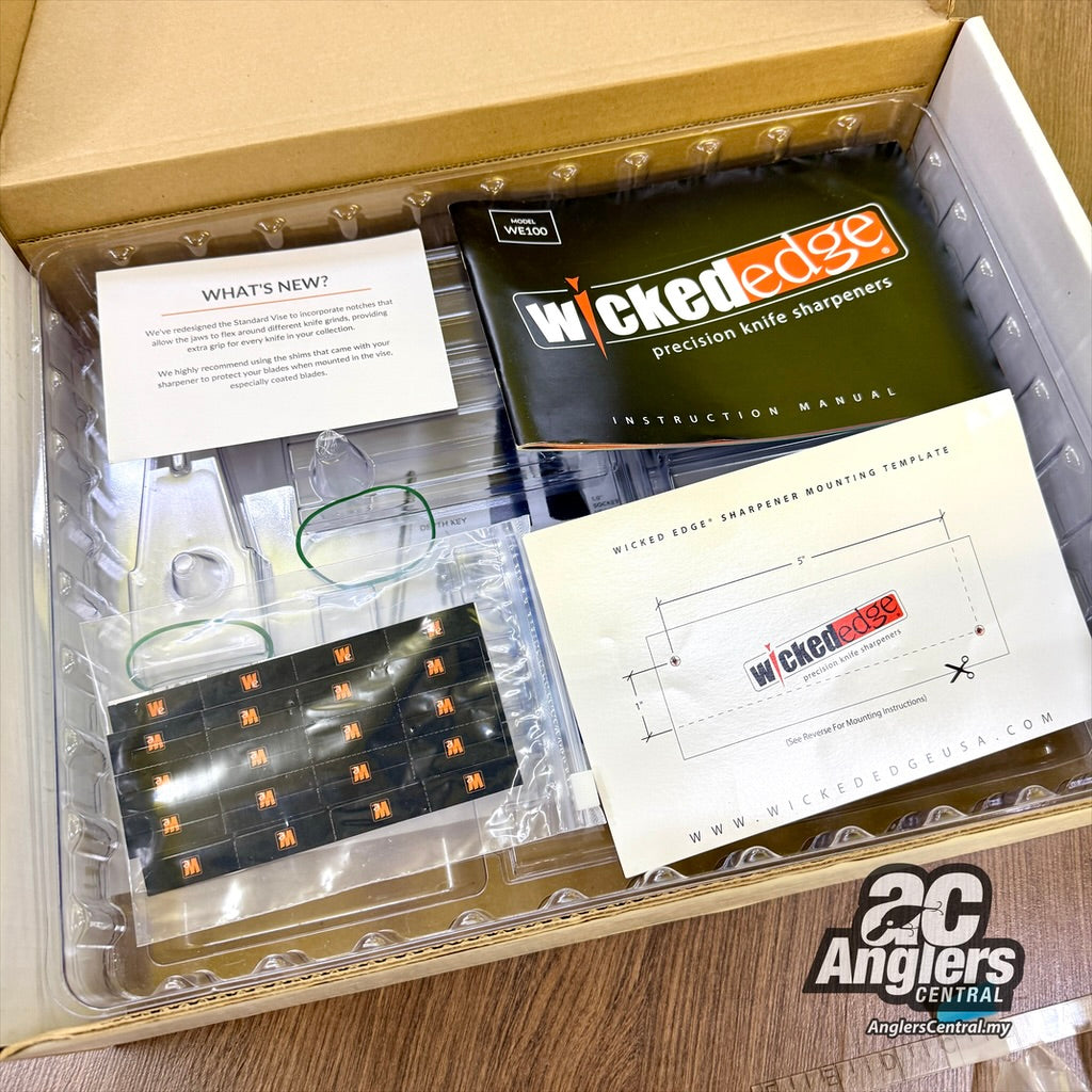 Knife Sharpener WE100 (USED, 9.9/10) complete box + extras