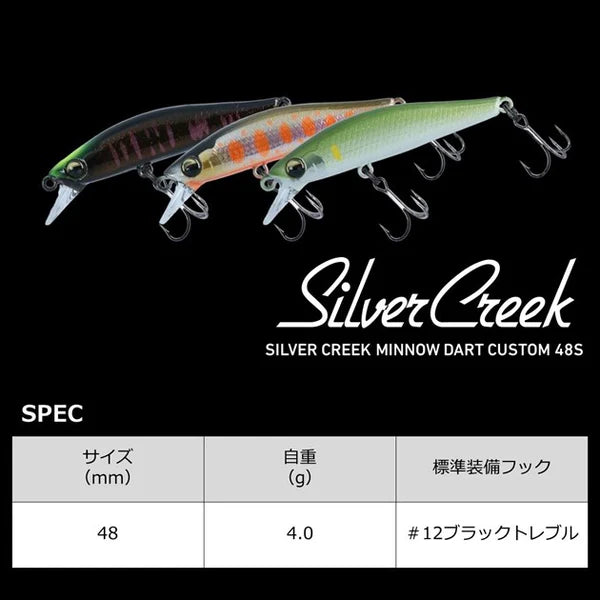Silver Creek Minnow Dart Custom