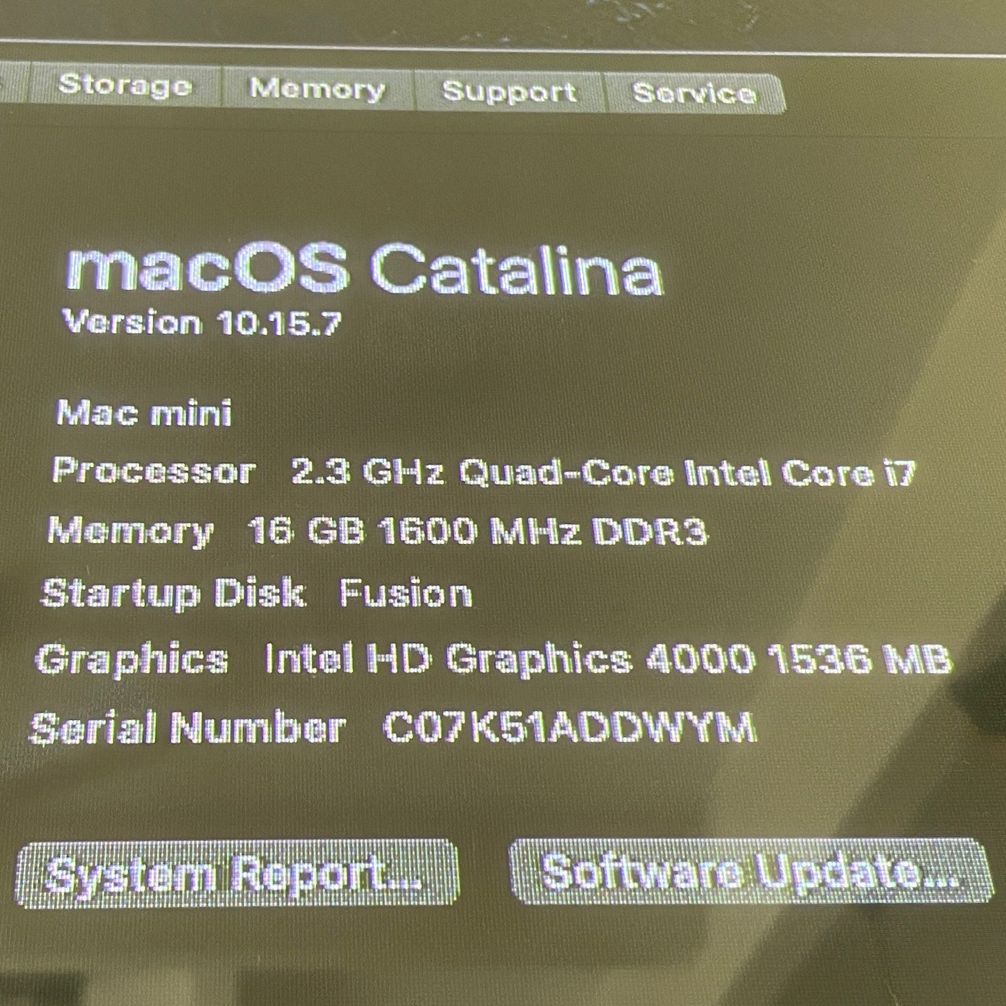 2012 Mac Mini Core i7 2.3 (A1347 Late 2012) (USED, 9/10), no box