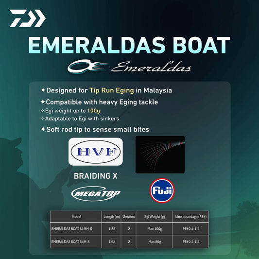 25 Emeraldas Boat (Rod)