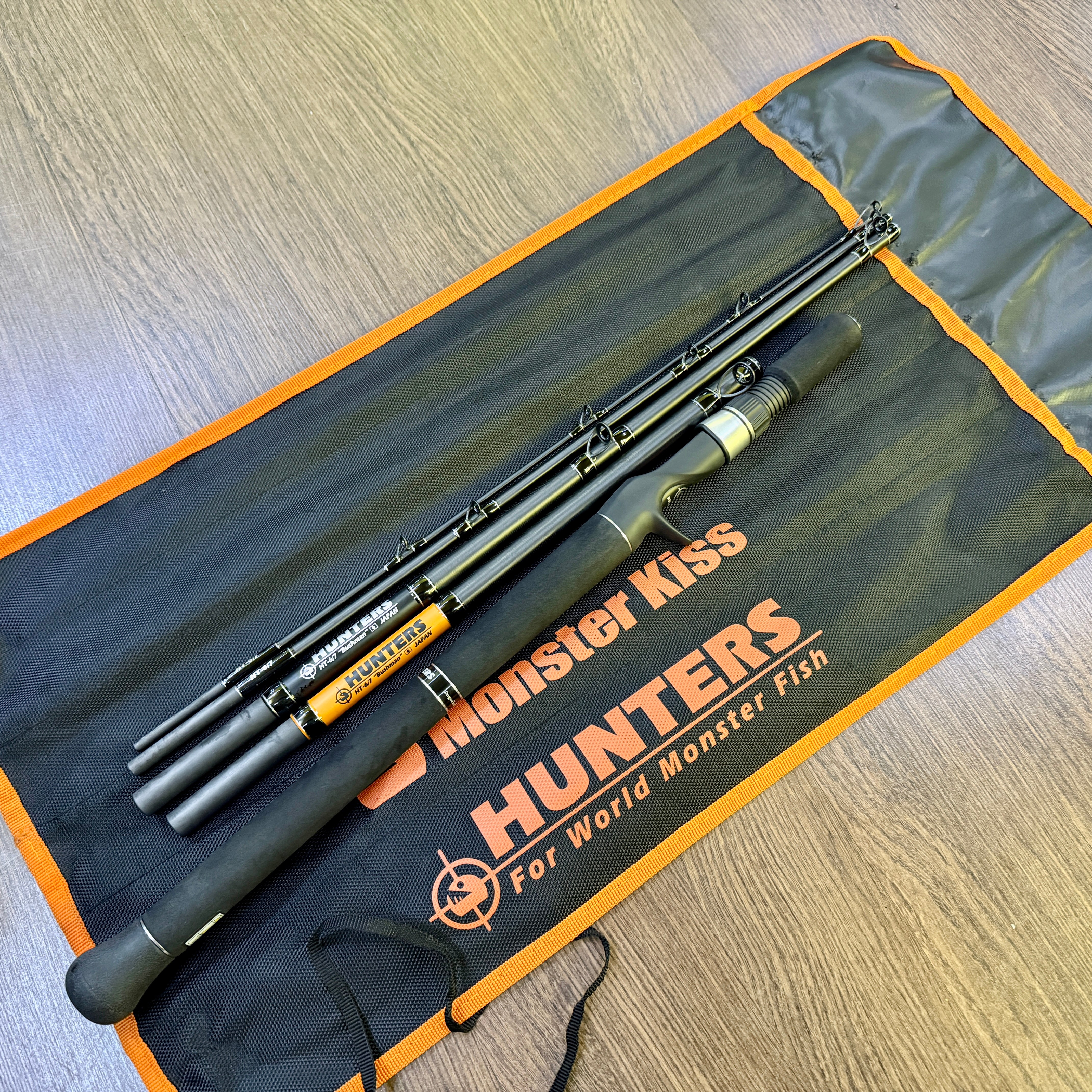 Hunters HT-6/7 Bushman (USED, 9.5/10) with rod bag – Anglers