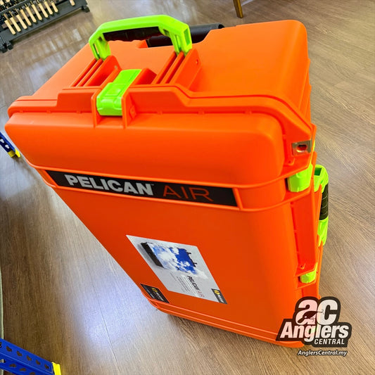1595 Air Case (ColorCase) Orange & Lime Green Empty