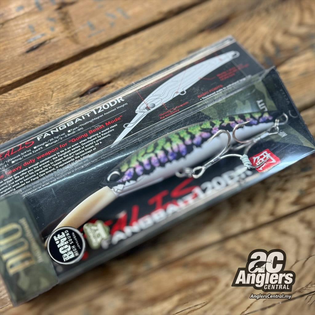 Realis Fangbait 120DR (bone Toman)