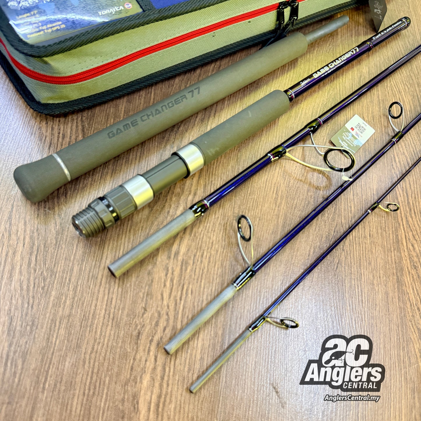 GCS-775M Gamechanger 5pc Travel Rod (Spin) PE3