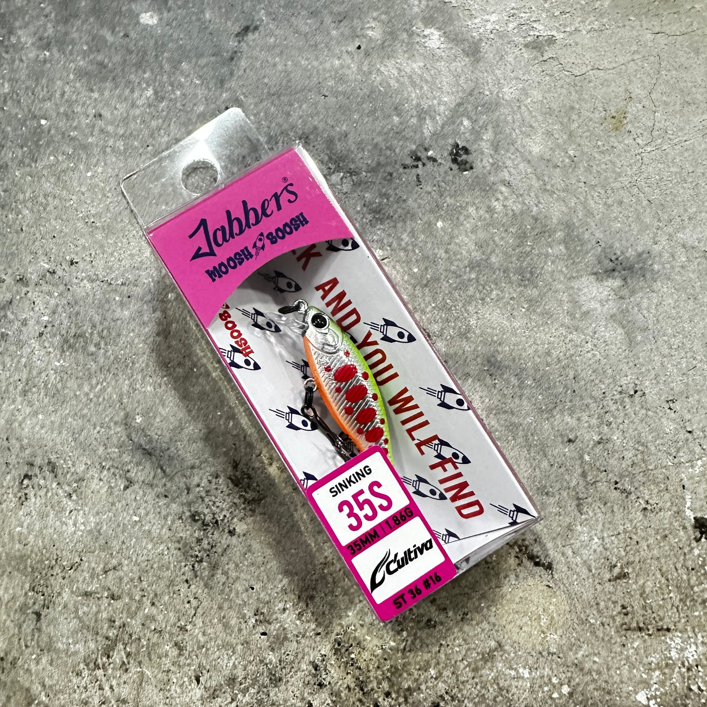 Moosh Boosh Sinking Minnow 35S