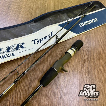 2021 Grappler Type J 3pc Baitcast B60-3/3 (USED, like new) with rod bag/sleeve